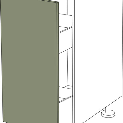 IKEA Metod Fronten Küchenunterschrank Ausziehbar Holz Rustikal grün 20x80 cm. - NovaFronten - Küchen Fronten - Standard - Holz Rustikal - Unterschrank ausziehbar