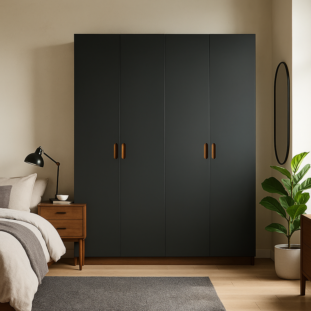 IKEA PAX Schrank mit matten NovaFronten Fronten