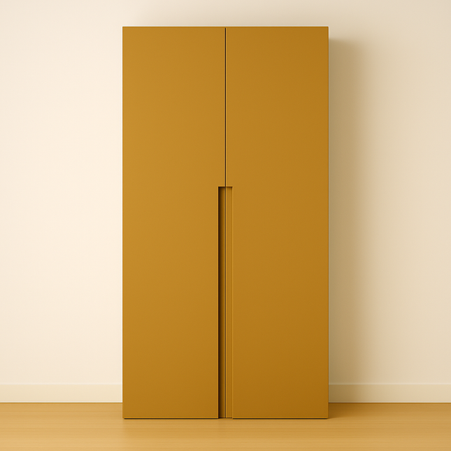 Komplettes Kleiderschrank Set - 100 x 37 x 200 cm - Modern - Matt - Mit Seitenverkleidung