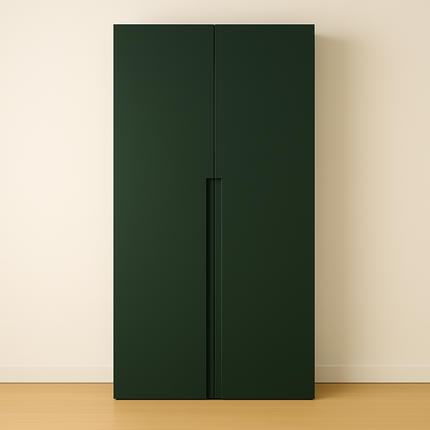 Komplettes Kleiderschrank Set - 100 x 37 x 200 cm - Modern - Matt - Mit Seitenverkleidung