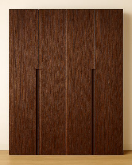 Schrank Fronten Konfigurator - Modern (inkl. Komplettgriff) - Holz Rustikal