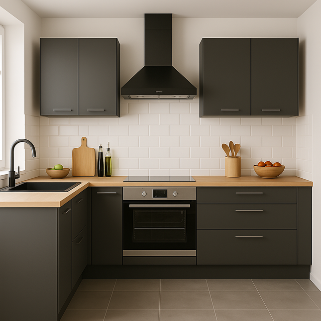 Komplett Küchen Set - 11,5 m² - Standard - Matt