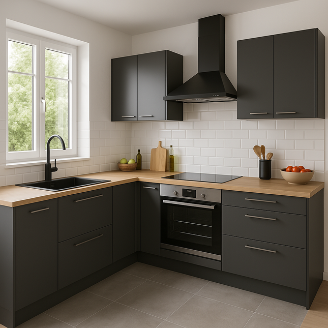 Komplettes Küchen Fronten Set - 1,9 m² - Standard - Matt