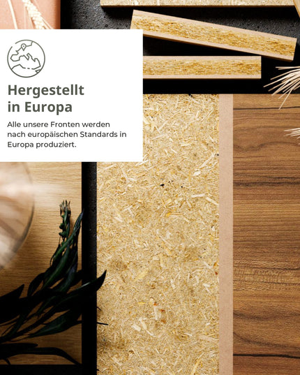 METOD Küche Front - Rahmen (schmal) - Holz Fein