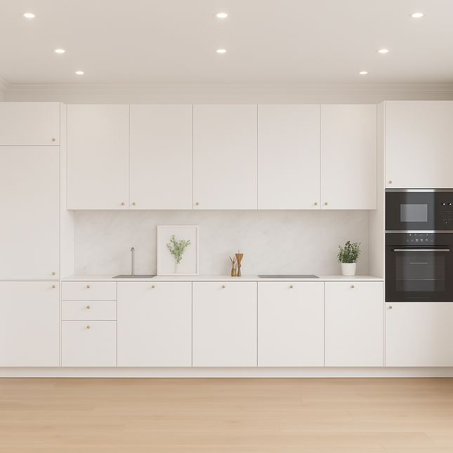 Komplett Küchen Set - 19 m² - Standard - Matt
