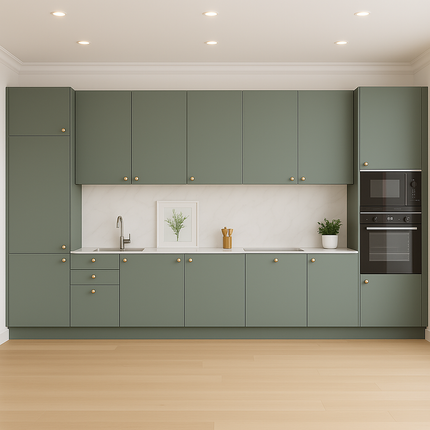 Komplett Küchen Set - 19 m² - Standard - Matt