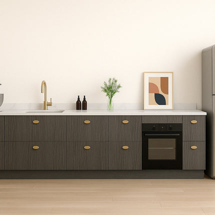 Komplett Küchen Set - 20 m² - Standard - Holz Fein