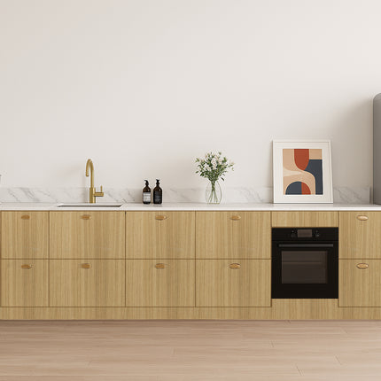 Komplett Küchen Set - 20 m² - Standard - Holz Fein