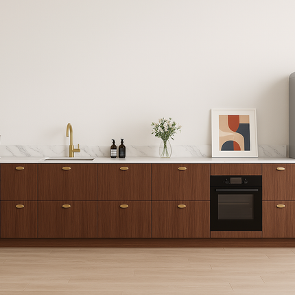 Komplett Küchen Set - 20 m² - Standard - Holz Fein