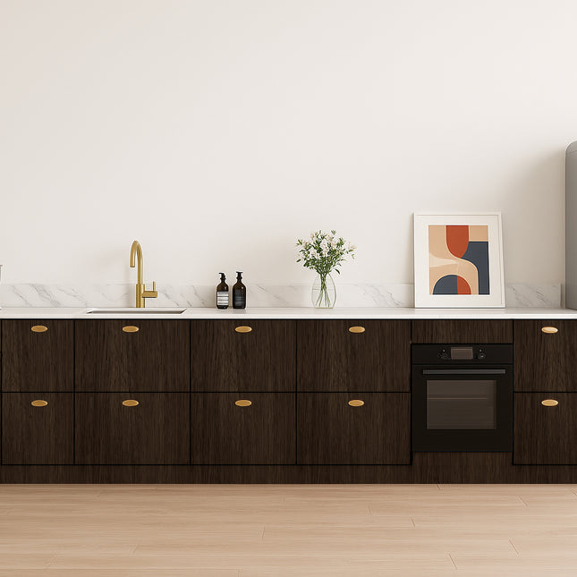 Komplett Küchen Set - 20 m² - Standard - Holz Fein