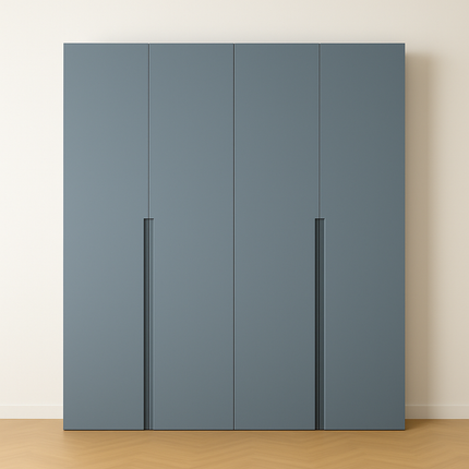 Komplettes Kleiderschrank Set - 200 x 37 x 200 cm - Modern - Matt - Mit Seitenverkleidung