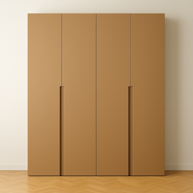 Komplettes Kleiderschrank Fronten Set - 200 x 37 x 200 cm - Modern - Matt - Mit Seitenverkleidung