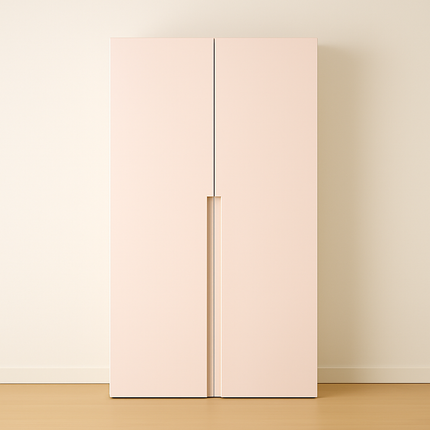 Komplettes Kleiderschrank Set - 100 x 37 x 200 cm - Modern - Matt - Mit Seitenverkleidung