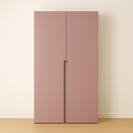 Komplettes Kleiderschrank Set - 100 x 37 x 200 cm - Modern - Matt - Mit Seitenverkleidung