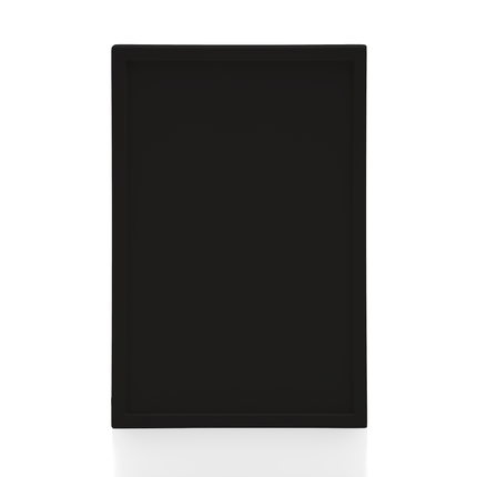 Schwarze Eiche Küchenfront mit schmalem Rahmen, IKEA Metod Fronten aus Holz Fein. - NovaFronten - Küchen Fronten Konfigurator - Rahmen (schmal) - Holz Fein
