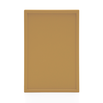 IKEA Metod Küchenfront in Kastanie Braun mit schmalem Holzrahmen, glatt und modern. - NovaFronten - Küchen Fronten Konfigurator - Rahmen (schmal) - Holz Fein