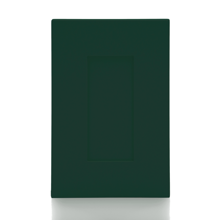 Matt dunkelgrüne Küchenfront mit Rahmen für IKEA Metod Küchenfronten. - NovaFronten - Küchen Fronten Konfigurator - Rahmen (normal) - Matt