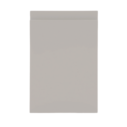 Mattgraue IKEA Metod Küchenfront mit Komplettgriff, moderne Frontenfläche. - NovaFronten - Küchen Fronten Konfigurator - Modern (inkl. Komplettgriff) - Matt