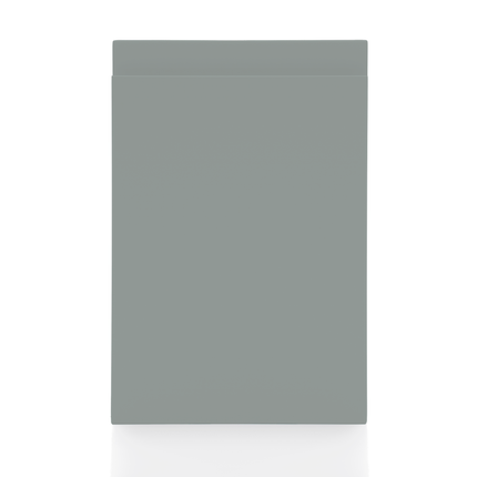 Mattgraue IKEA Metod Küchenfront mit komplettem Griff, modernes Design. - NovaFronten - Küchen Fronten Konfigurator - Modern (inkl. Komplettgriff) - Matt