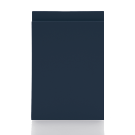 Matt dunkle blaue Küchenfront mit Komplettgriff für IKEA Metod Küchenfronten. - NovaFronten - Küchen Fronten Konfigurator - Modern (inkl. Komplettgriff) - Matt