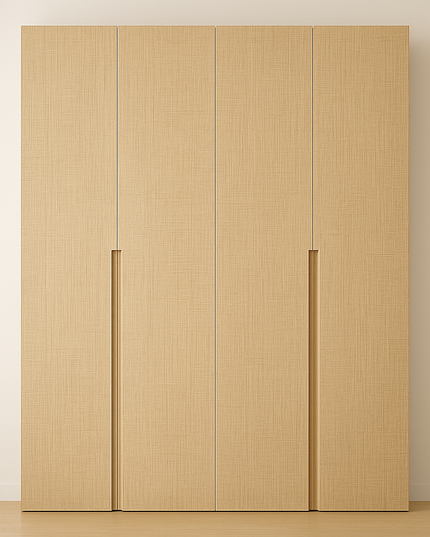 Schrank Fronten Konfigurator - Modern (inkl. Komplettgriff) - Holz Rustikal
