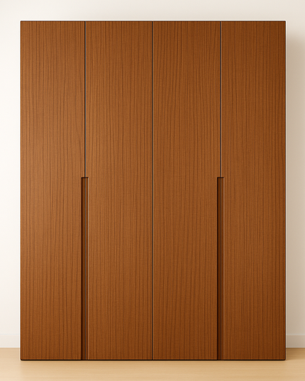 Schrank Fronten Konfigurator - Modern (inkl. Komplettgriff) - Holz Rustikal