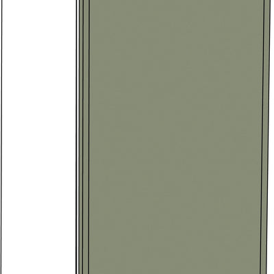 Schrank Fronten - Rahmen (schmal) - Matt - Türen (rechts)