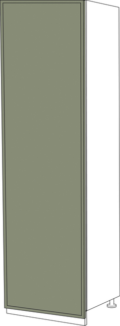 Schrank Fronten - Rahmen (schmal) - Matt - Türen Erweiterungen + 5,5 cm (links)