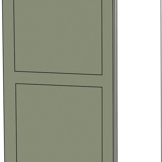 Schrank Fronten - Rahmen (normal) - Matt - Türen (links)