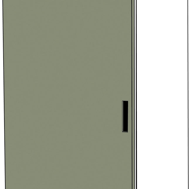 Schrank Fronten - Iconic - Matt - Türen Erweiterungen + 5,5 cm (links)