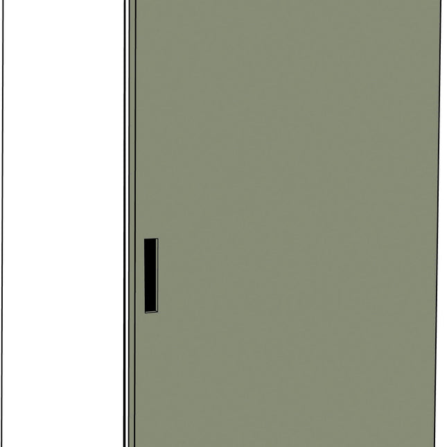 Schrank Fronten - Iconic - Matt - Türen Erweiterungen + 5,5 cm (rechts)