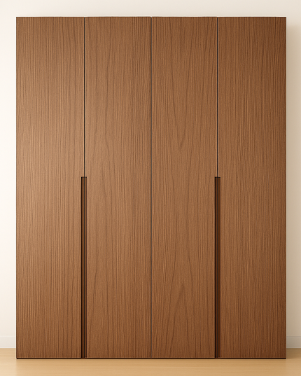 Schrank Fronten Konfigurator - Modern (inkl. Komplettgriff) - Holz Rustikal