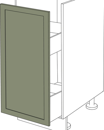 METOD Küchen Fronten - Rahmen (normal) - Holz Fein - Unterschrank ausziehbar - Bild 1