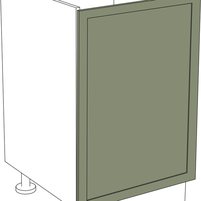 IKEA Metod Küchenfront rahmenlos matt in grün, rechte Tür, 40x60 cm. - NovaFronten - Küchen Fronten - Rahmen (normal) - Matt - Türen (links/rechts)