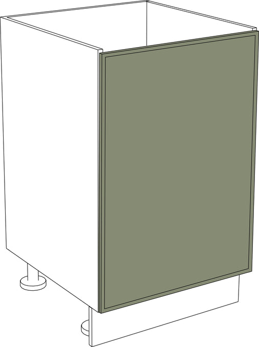 IKEA Metod Küchenfront schmale Holzrahmen-Tür in grün, links/rechts montierbar. - NovaFronten - Küchen Fronten - Rahmen (schmal) - Holz Fein - Türen (links/rechts)