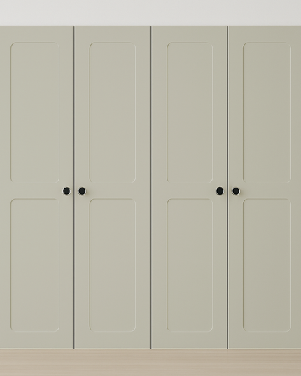Schrank Fronten Konfigurator - Rahmen (oval) - Matt