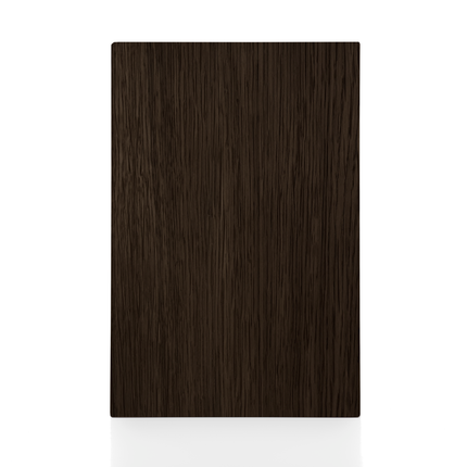 Dunkle schwarze Eiche Küchenfront mit feiner Holzstruktur für IKEA Metod Küchenfronten. - NovaFronten - Küchen Fronten Konfigurator - Standard - Holz Fein
