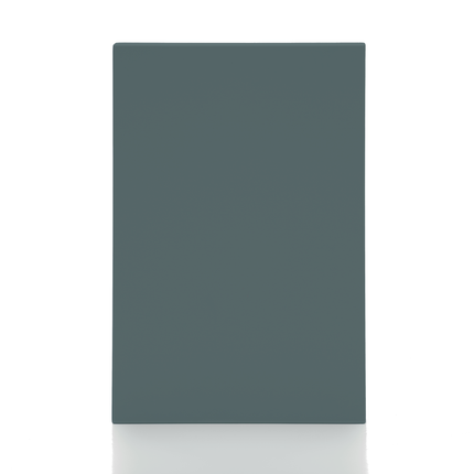 Matte IKEA Metod Küchenfront in dunklem Blau-Grau, schlichte moderne Oberfläche. - NovaFronten - Küchen Fronten Konfigurator - Standard - Matt