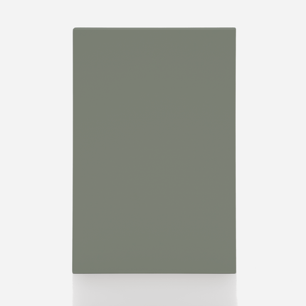 Mattgrüne IKEA Metod Küchenfront mit glatter Oberfläche und ohne Griffe. - NovaFronten - Küchen Fronten Konfigurator - Standard - Matt
