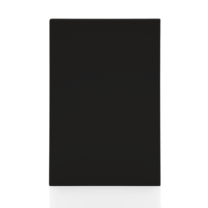 Schwarze matte IKEA Metod Küchenfront mit glatter Oberfläche. - NovaFronten - Küchen Fronten Konfigurator - Standard - Matt