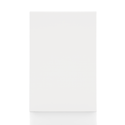 Weiße, matte Küchenfront im IKEA Metod Stil, glatte Oberfläche, Standardgröße. - NovaFronten - Küchen Fronten Konfigurator - Standard - Matt