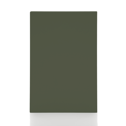 Mattgrüne IKEA Metod Küchenfront mit glatter Oberfläche und geradlinigem Design. - NovaFronten - Küchen Fronten Konfigurator - Standard - Matt