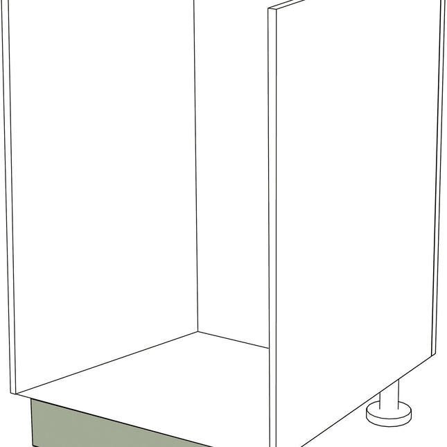 IKEA Metod Küchen Sockel Fronten in Holz Fein, 220 x 8 cm, weiß lackiert. - NovaFronten - Küchen Fronten - Standard - Holz Fein - Sockel