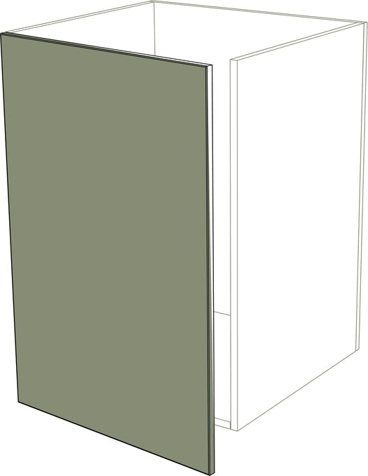 Küchen Fronten - Standard - Matt - Türen + 3 cm Erweiterung (links)