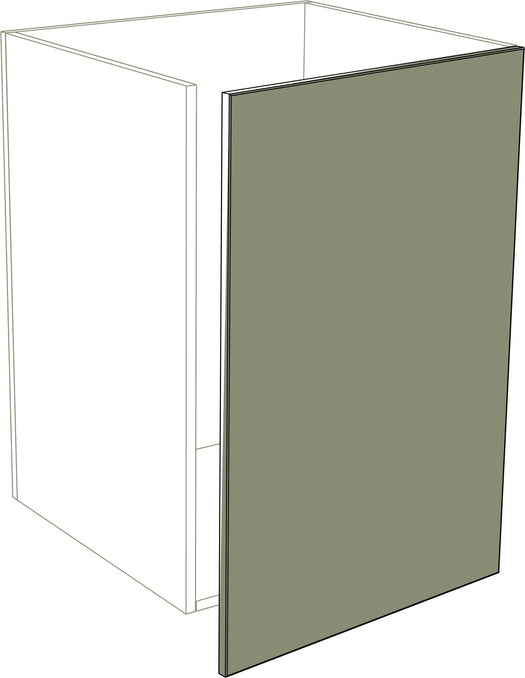 Küchen Fronten - Standard - Matt - Türen + 3 cm Erweiterung (rechts)