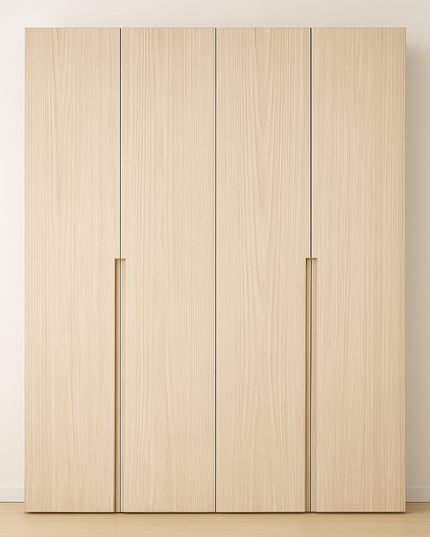 Schrank Fronten Konfigurator - Modern (inkl. Komplettgriff) - Holz Fein