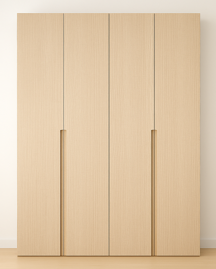 Schrank Fronten Konfigurator - Modern (inkl. Komplettgriff) - Holz Rustikal